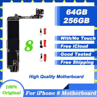 Clean iCloud Original Mainboard For iPhone 8 Motherboard Full chips With/No Touch ID Support IOS Upd #4