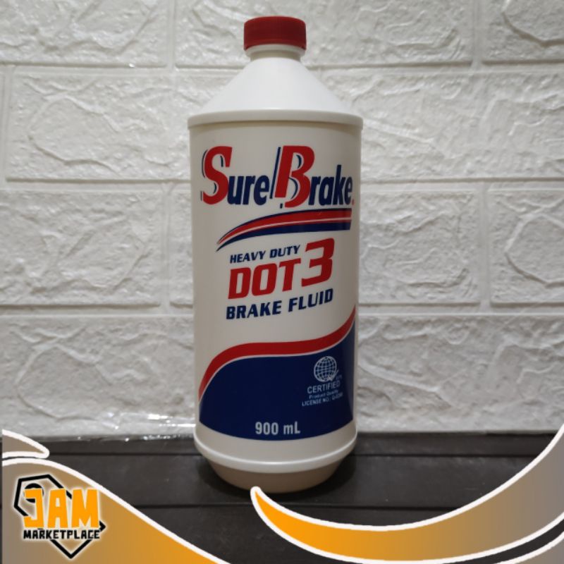 SureBrake Dot 3 Brake Fluid (900ml) Shopee Philippines