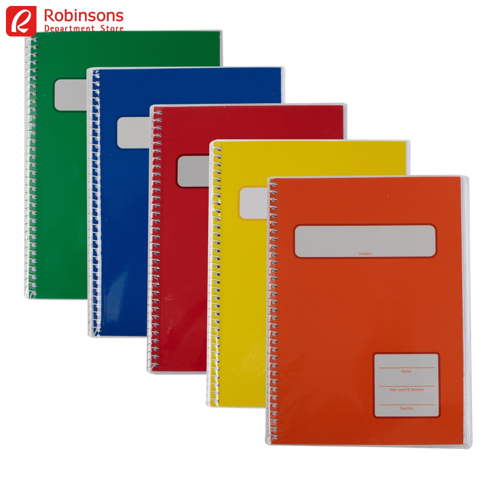 Seven Notes Color Coded Spiral Notebook | Shopee Philippines