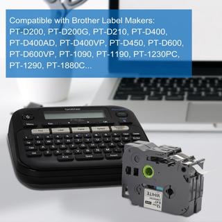 10 Pack TZe231 Compatible for Brother TZ Tape 12mm Laminated White Tape TZe-231 Tze231 tze231 Work for Brother P Touch PT-D210 PT1000 PT-D200 PTD600 Label Maker #4