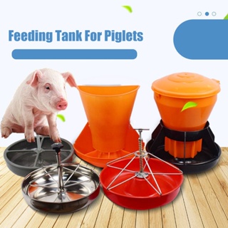 Farm 304 Stainless Steel Piglet Trough Automatic Feeding Pig Sow Feeder Delivery Bed Feeding Trough