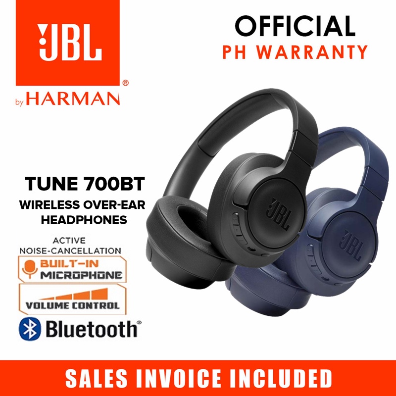 JBL TUNE 700BT T700 Wireless Bluetooth Headphones Powerful Bass Gaming