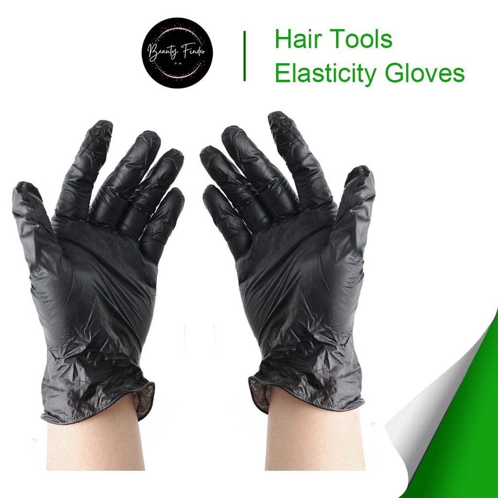 Dispossable Elasticity Gloves 1 set for Salon Hair Color Dye Latex Free Gel  Gloves LH0001B | Shopee Philippines