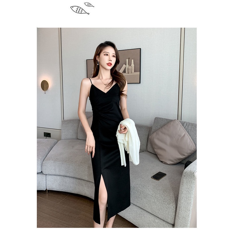 summer plain sexy black bodycon long dress plus size dress for woman casual  cocktail dress semi formal dress elegant mafia outfit women aesthetic dress  sunday halter Fitted dress | Shopee Philippines