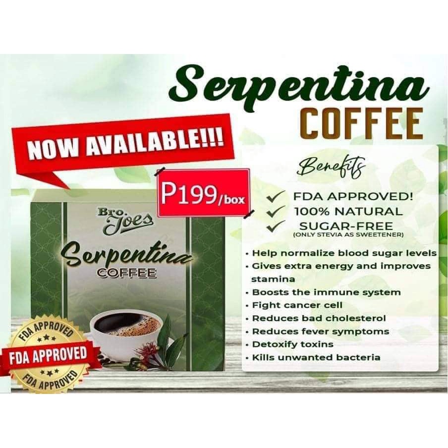 Bro. Joe's Serpentina Coffee Shopee Philippines