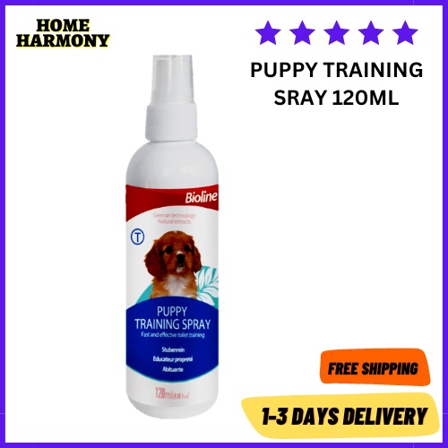 Homeharmony Bioline Dog Training Spray Pet Potty Aid Training Liquid Puppy Trainer 120ml