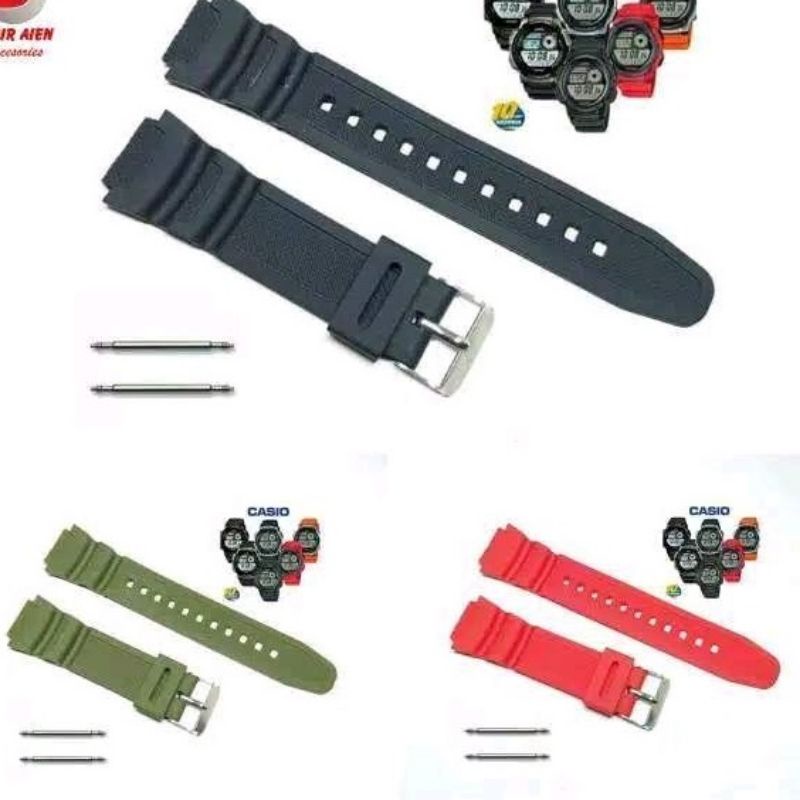 Casio AE-1200 AE-1300 AE1200 AE1300 AE1300 FREE 2 PEN Color Clock STRAP ...