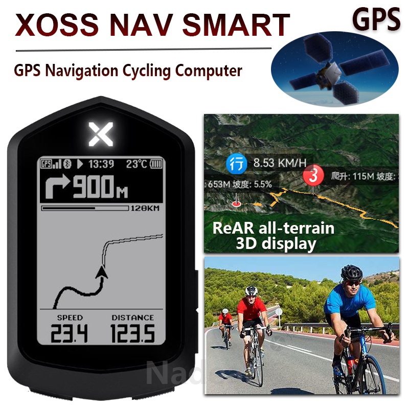 XOSS NAV bicycle GPS code table navigation wireless intelligent riding heart rate cadence speed