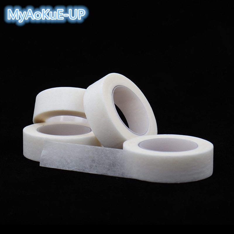 24 Rolls 3M Non-woven Tape Medical PE Surgical Tape Eyelash Extension Under Eye Pads Lashes