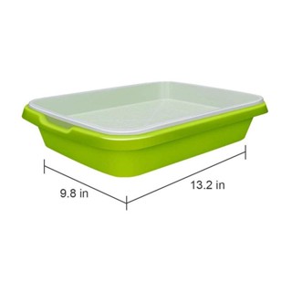 seedsPlanters & Pots 3-Pack Seed Sprouter Tray Soil-Free Big Capacity Healthy Wheatgrass Grower  #3