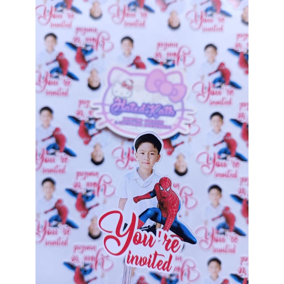Stickers for Envelope Sealer Customized Sticker Spiderman Shopee