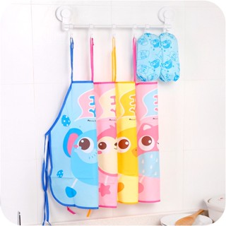 【Hot sale】Cute Kids Chef Apron Sets Child Cooking Painting Waterproof Children Gowns Bibs Eating Clo #1