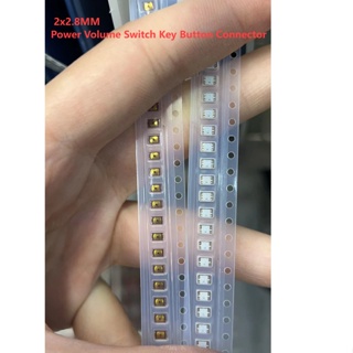 10-100pcs 2*2.8MM 2x2.8MM Power Volume Switch Key Button Connector For OPPO or other branded mobile phone Button