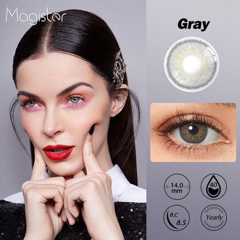 Contact lens with free lens case (Gray) Shopee Philippines