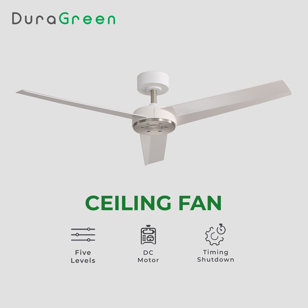 NIU Online Retro Plain Modern Decorative Nordic DC inverter Ceiling Fan