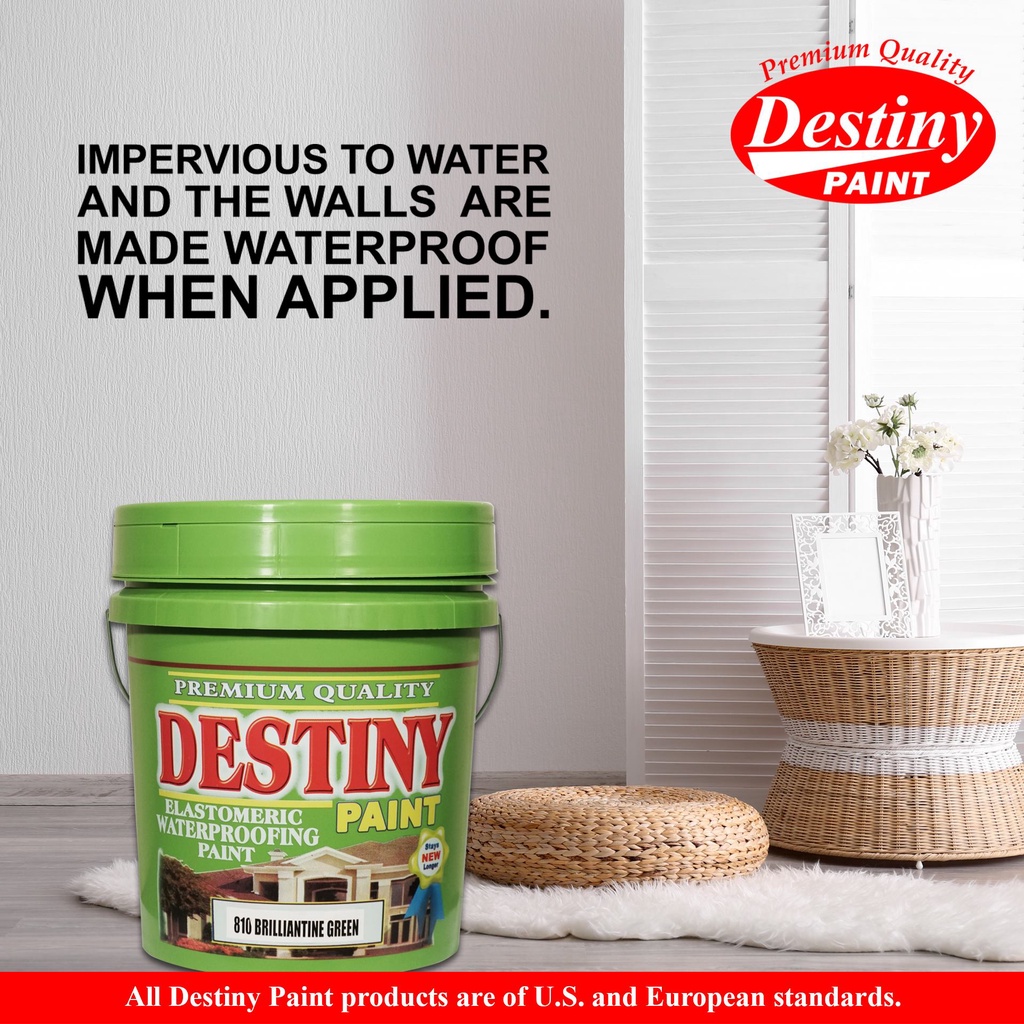 Elastomeric Waterproofing paint 4L Gray Shopee Philippines