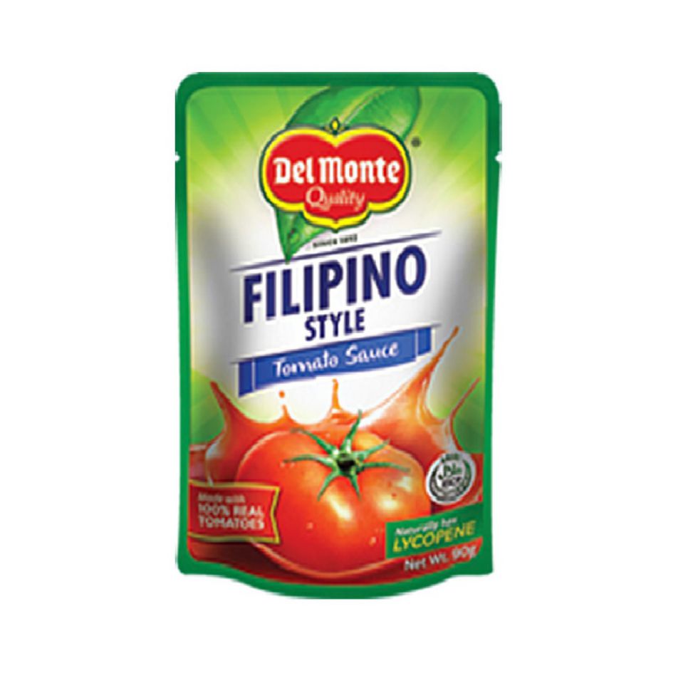 Del Monte Tomato Sauce Filipino Style 90g Shopee Philippines