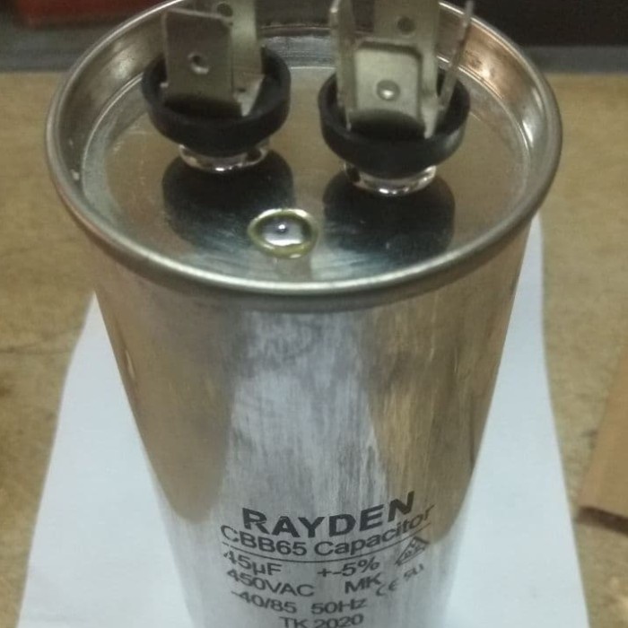 45uf 450V Wig Capacitor Ac Capacitor Pump Compressor Shopee Philippines