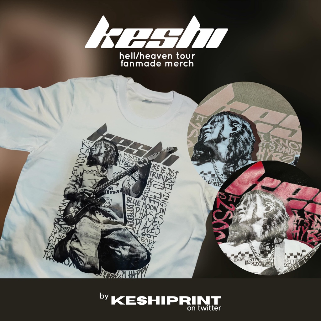 Keshi Hell/Heaven Fanmade Merch Packaging Mats Shopee Philippines