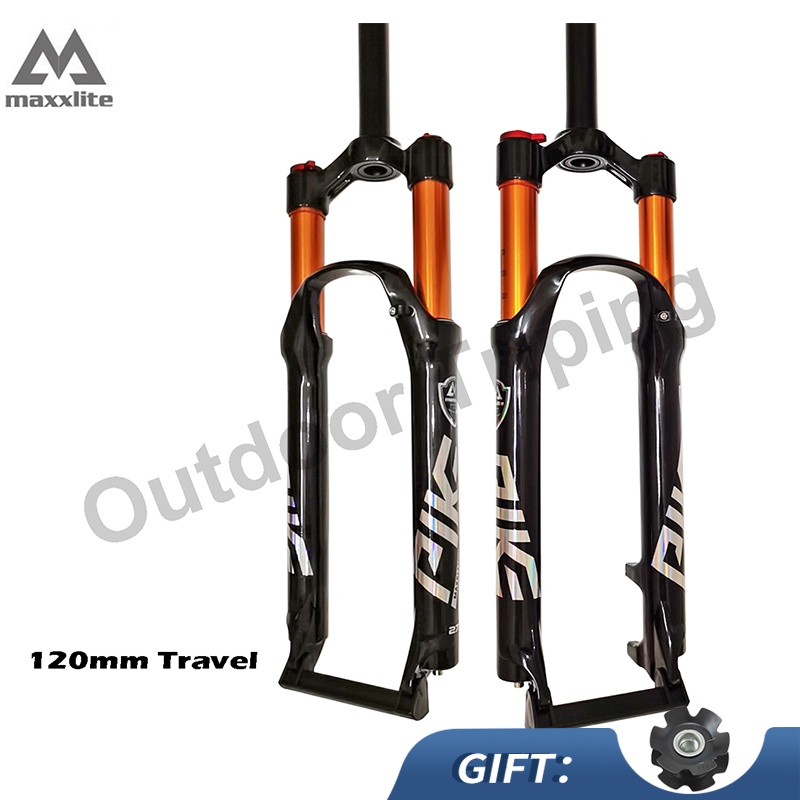 Maxxlite 26er 27.5er 29er MTB Air Fork 120mm Travel QR Aluminum Alloy