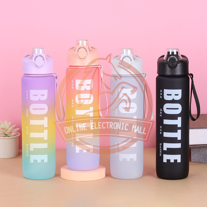 BZ 1000ML Water Bottle 1Liter Tumbler 1L Jumbo Pastel Sports Tumbler ...