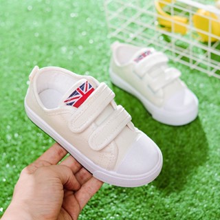 Ready Stock Hot Sale 2022 Spring Autumn Boys Children Canvas Shoes Girls Casual White Breathable Anti-Slip Product Attributes #6
