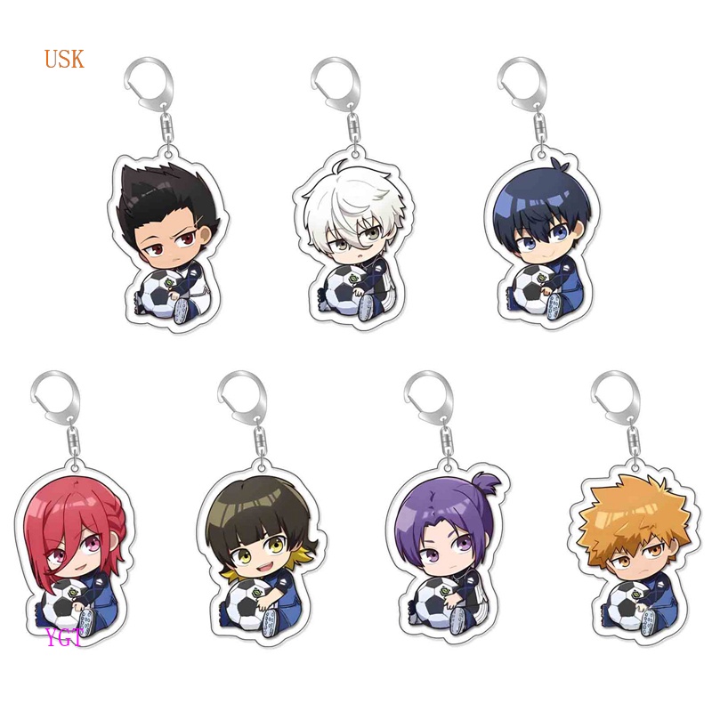 USK Anime BLUE LOCK Isagi Yoichi Chigiri Hyoma Cosplay Costume Key ...