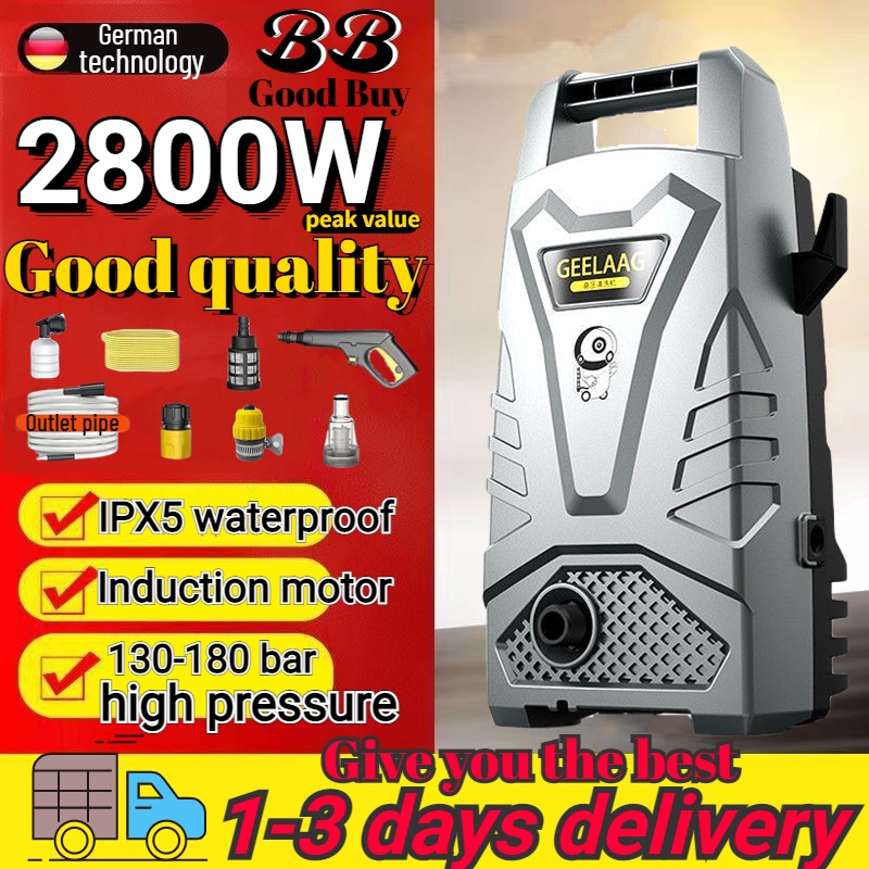 COD Portable Power Sprayer Pressure Washer 220V Car Wash Machine
