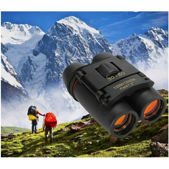 30x60 Sakura Telescope Foldable Day Night Vision Optical Binocular