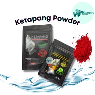 Ketapang Powder Advanced Grooming For Betta Tannins Talisay Indian Almond Leaf Extract