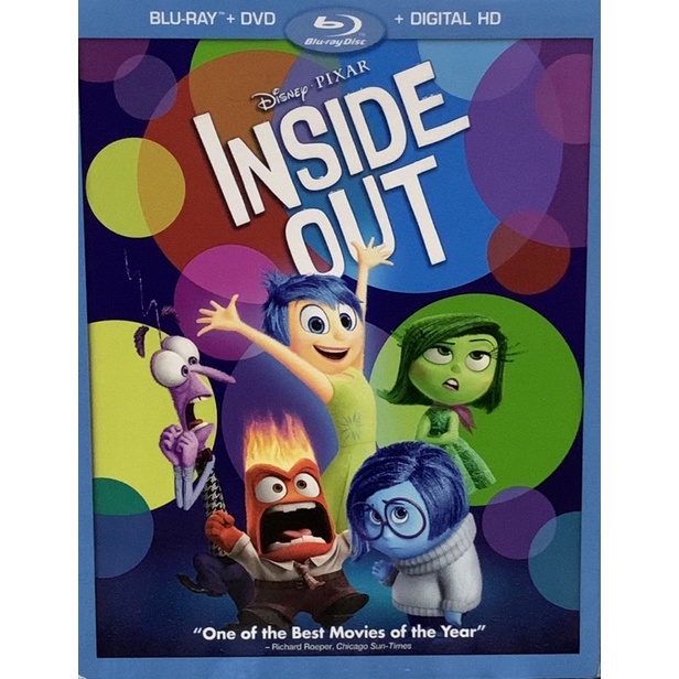 Inside Out Blu-ray (Region Free) | Shopee Philippines