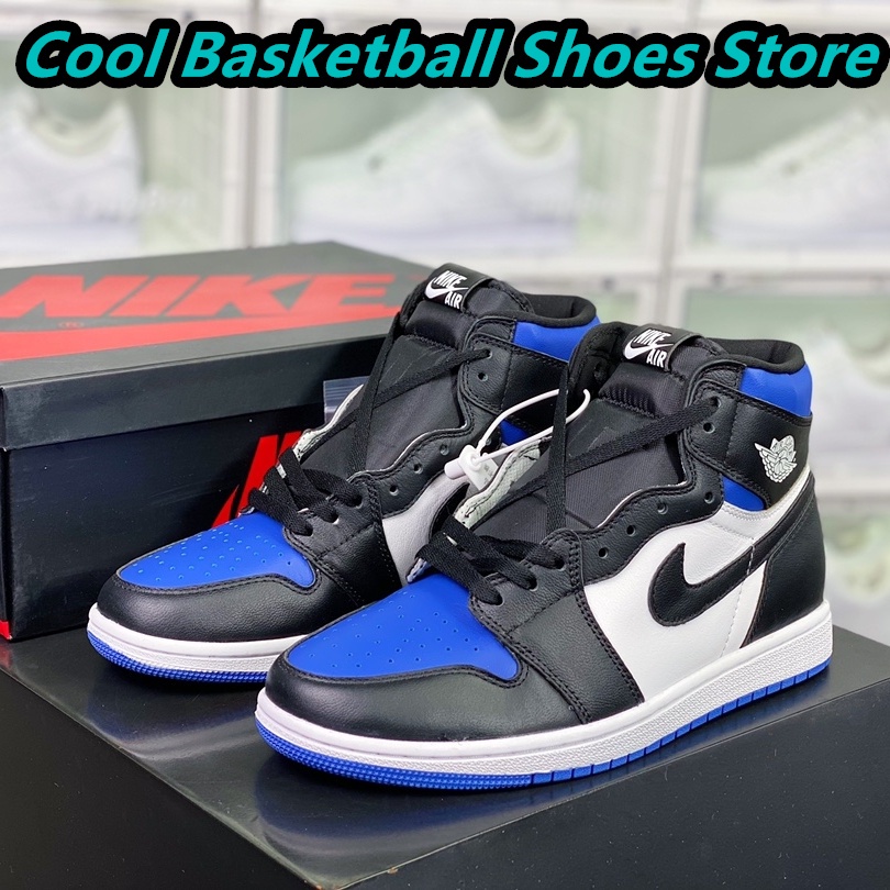 Nike Air Jordan 1 Retro OG "Game Royal" High Cut Basketball Shoes Casual Sneakers for Men Women
