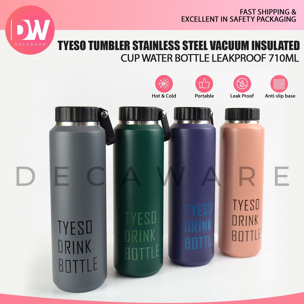Tyeso Tumbler Stainless Steel Vacuum Insulated Cup Water bottle