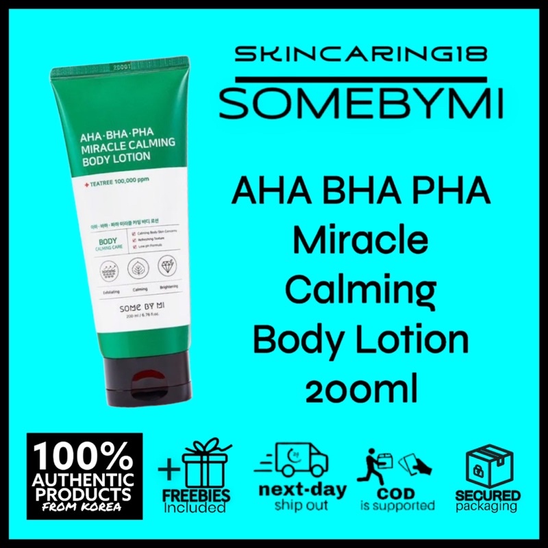 SOME BY MI AHA BHA PHA Miracle Calming Body Lotion 200ml By