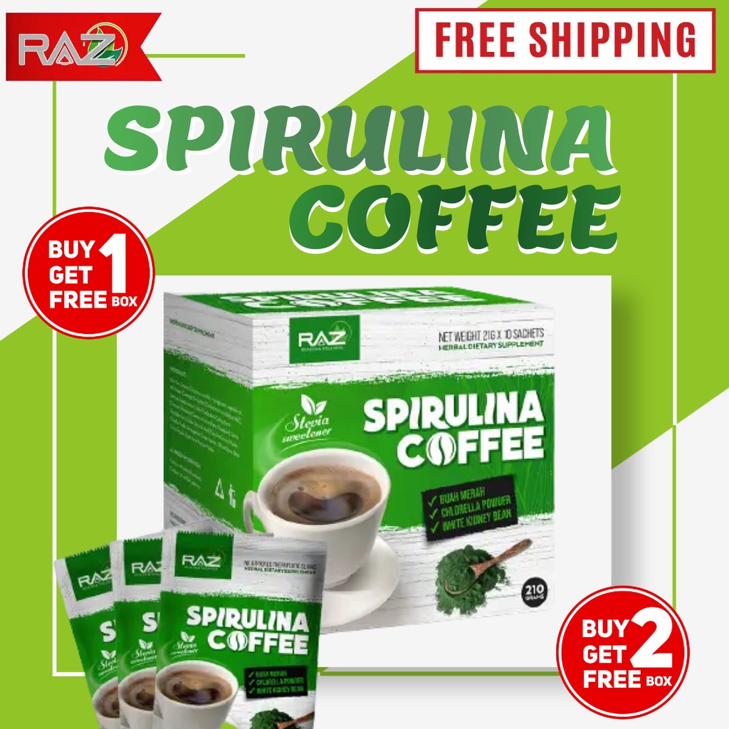 RAZ Spirulina Coffee Mix (herbal coffee for gout and arthritis