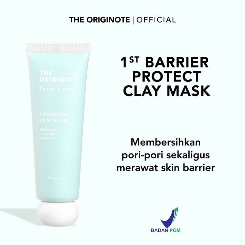 The Originote Cerabiome clay mask The Originote clay mask Originote