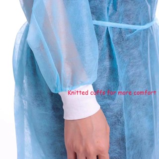 ln stockNEW◙Isolation Gown Non-Woven 25  and 40 GSM Coating Disposable #6