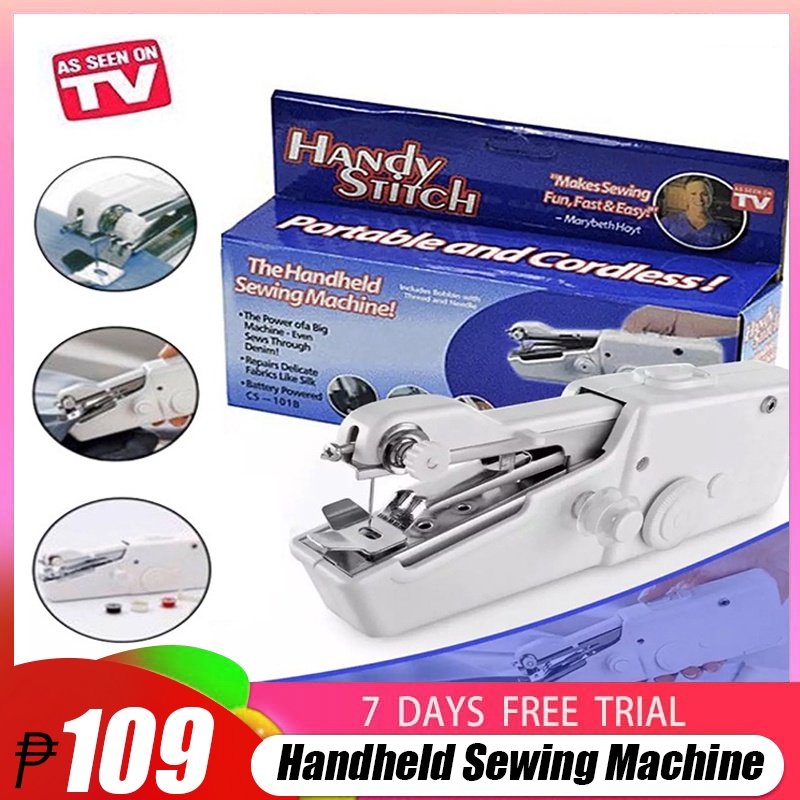 Portable Handheld Sewing Machine Hand Sewing Machine Manual Sewing