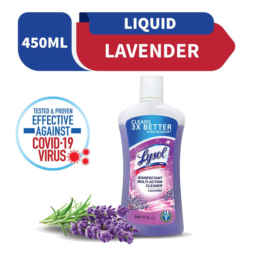 Lysol All Purpose Cleaner Lavender 450ml Shopee Philippines