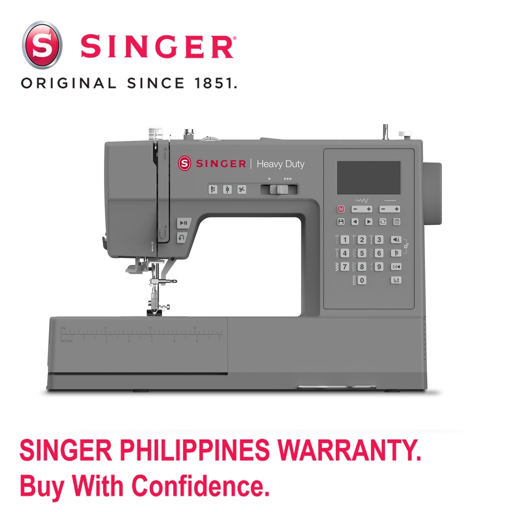 Singer Heavy Duty HD6805C. SERVICE AND WARRANTY BY SINGER PHILIPPINES