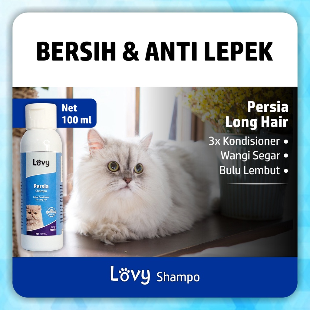 Persian Cat Shampoo Angora LOVY Shampoo 100ml Shopee Philippines