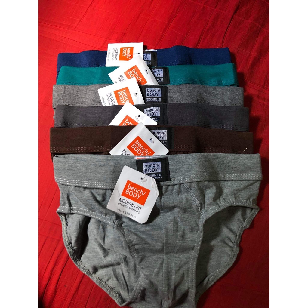 BENCH BRIEF ( 6PCS 100% ORIGINAL MALL PULL OUT COTTON ) | Shopee ...