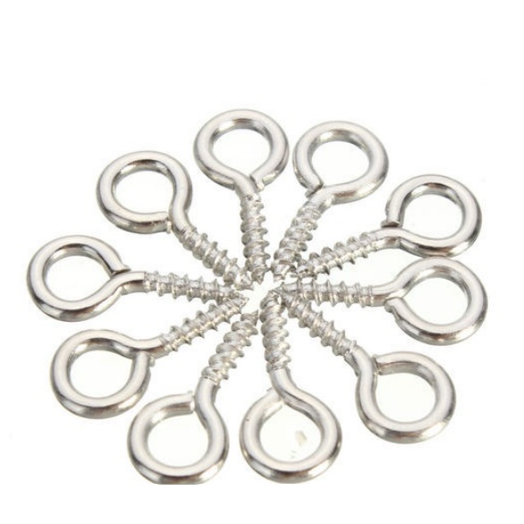 Stainless Steel Lamp Hook and Loop Question Mark Hook Sheep Eye Hook