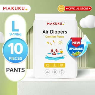 MAKUKU Mini Diaper Baby Cottony Cloth-Like Disposable Pants Training Pad Diapers L, XL, XXL