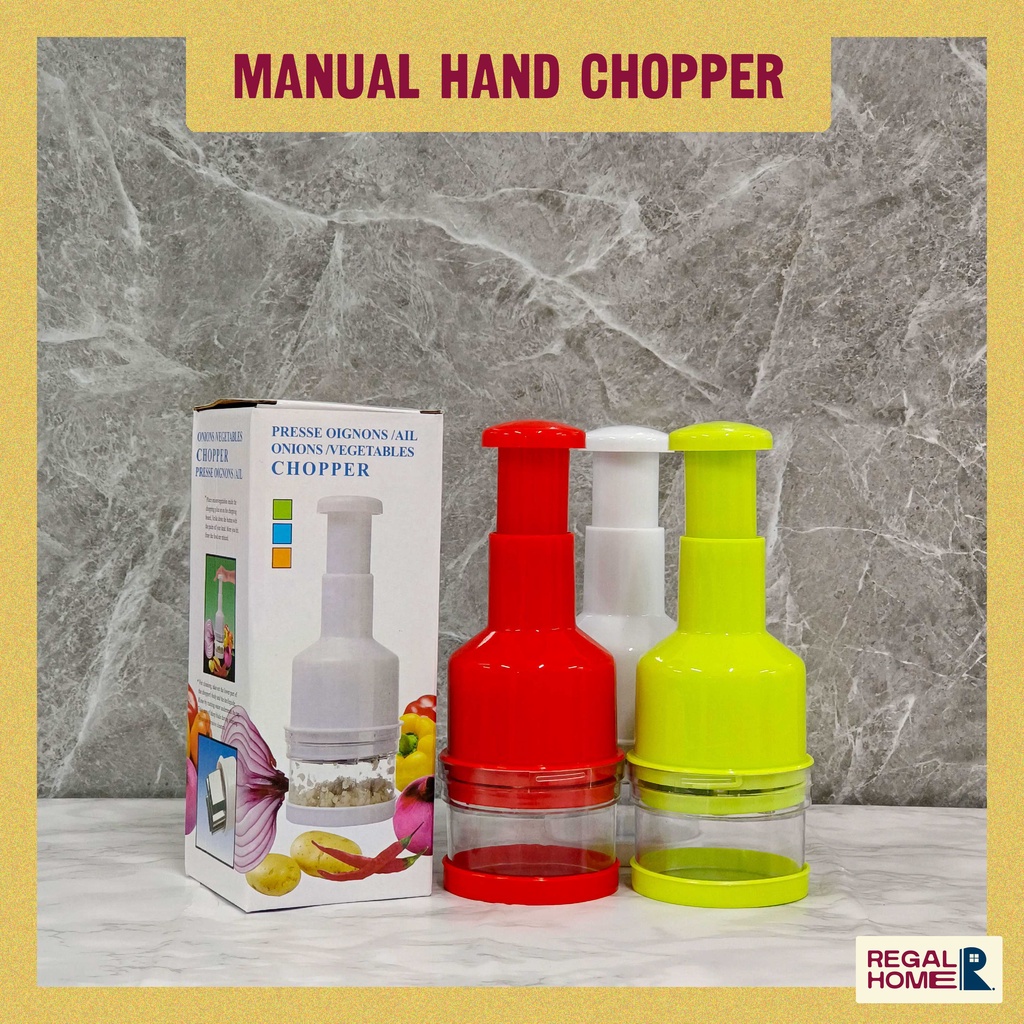 Chopper Manual Hand Chopper Onion Garlic Vegetable Mincer Pressing