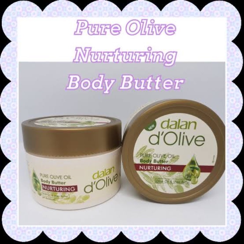 Olive Oil Cream Dalan d'Olive Body Butter 250 ml. Shopee Philippines