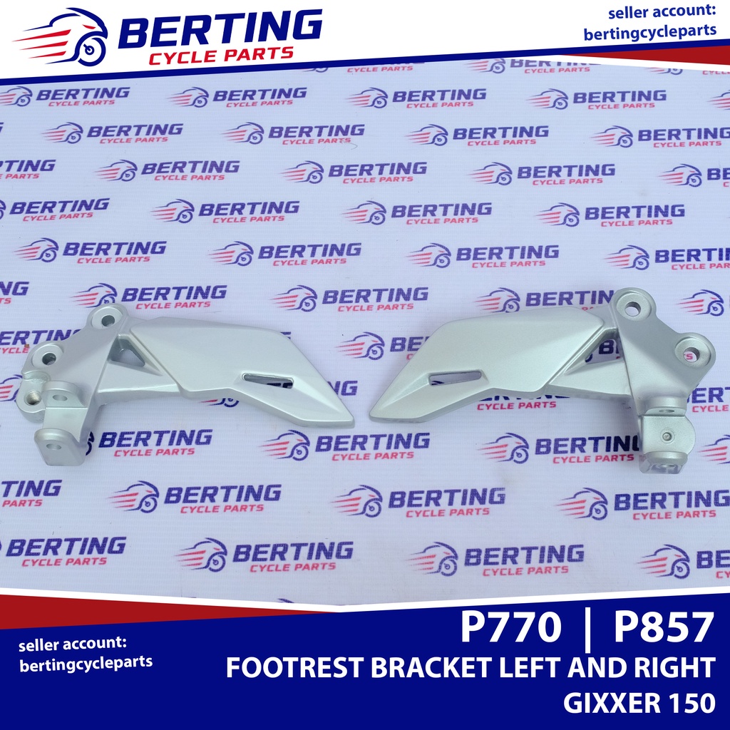 FOOTREST BRACKET Suzuki Gixxer 150 Carb Genuine 4351034J20000 43521