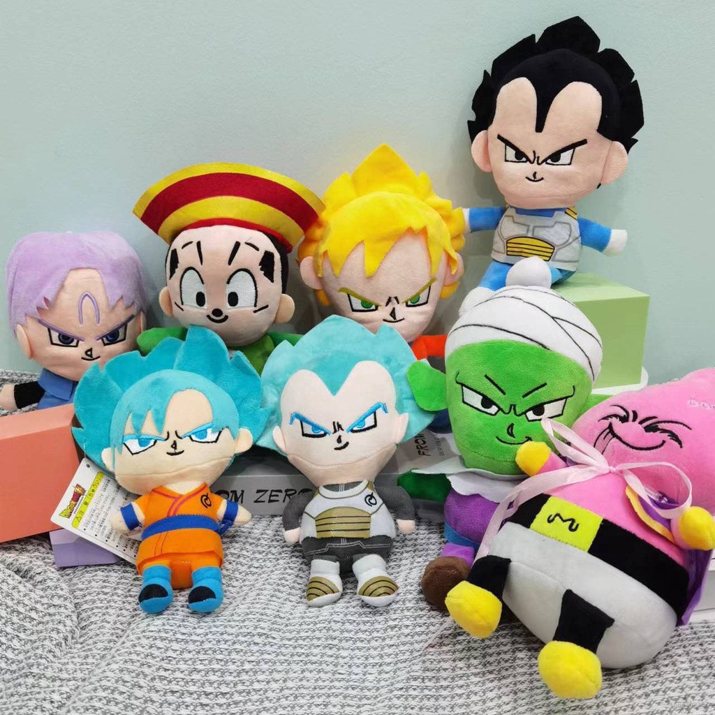 SY1 Dragon Ball Plush Doll Anime Stuffed Toy Bejīta Yonsei Saiyan Son ...