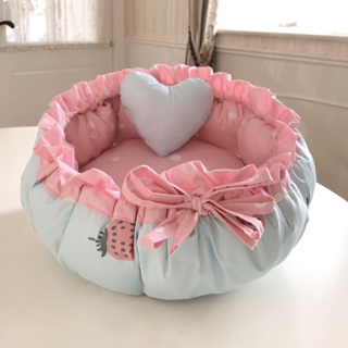 ◎Kennel Pet Nest Small Dog Cat Bed House Cute Princess Teddy Four Seasons Free Shipping