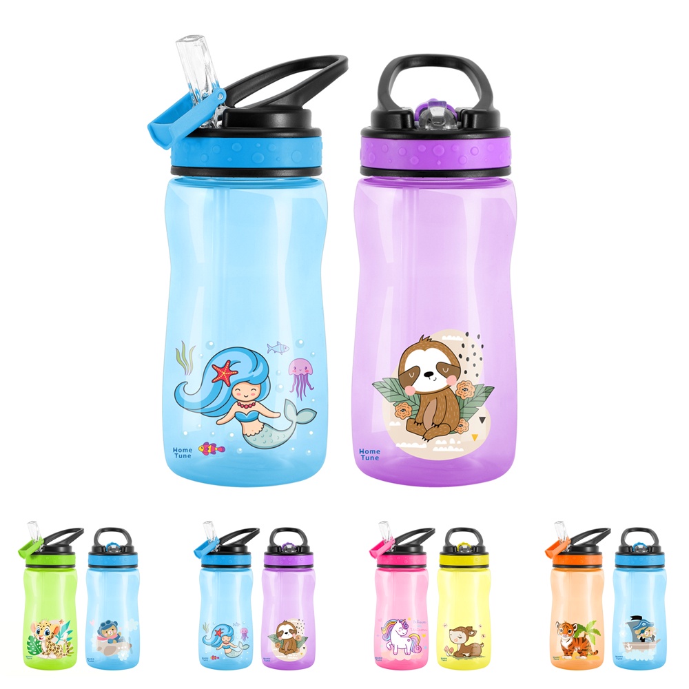 [2pack] mini water bottle kids bottle with straw water bottle kids
